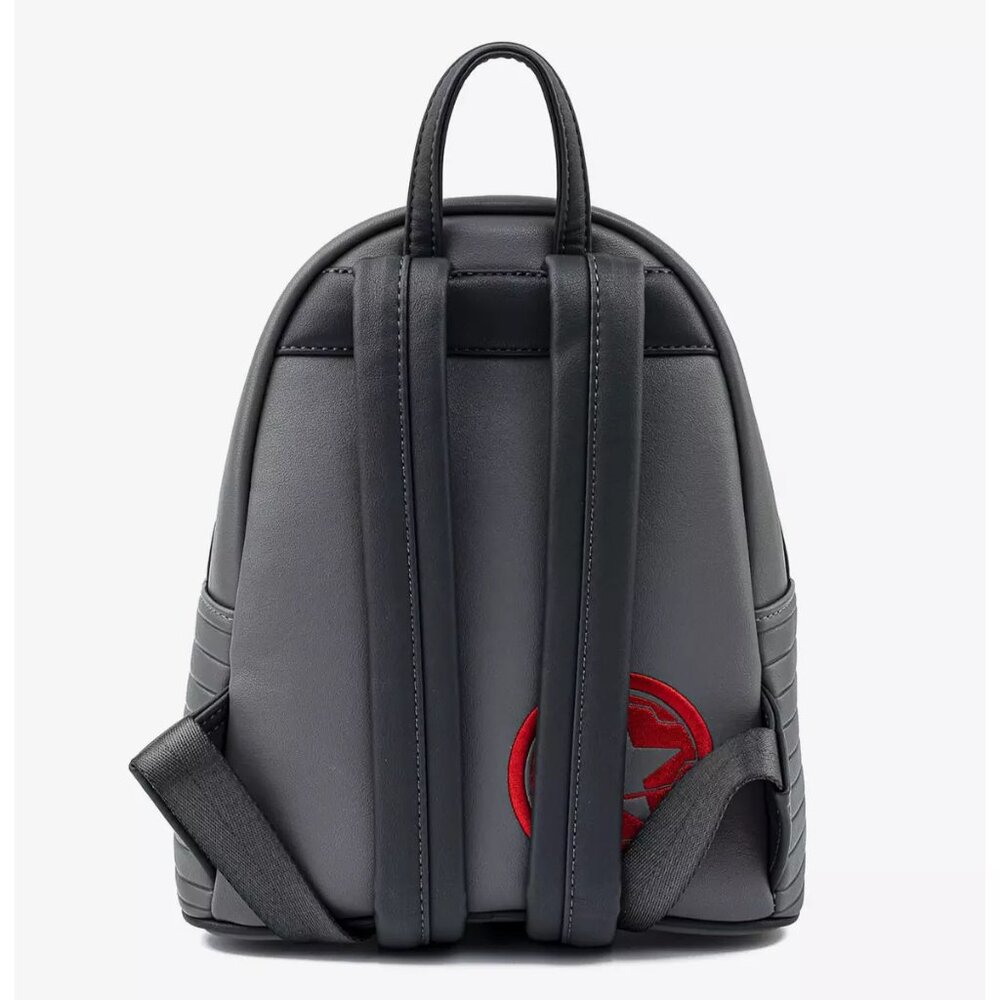 Loungefly Marvel Winter Soldier Mini Backpack and Wallet Set NWT - Picture 3 of 10